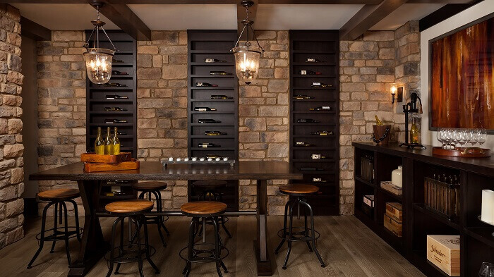 Thiết kế hầm rượu gia đình