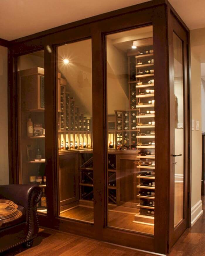 Thiết kế hầm rượu gia đình