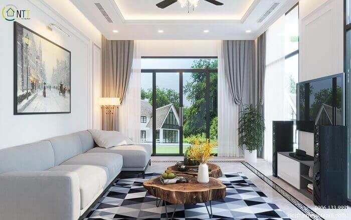 Ánh sáng rất cần thiết nếu bạn muốn sở hữu một phòng khách đẹp