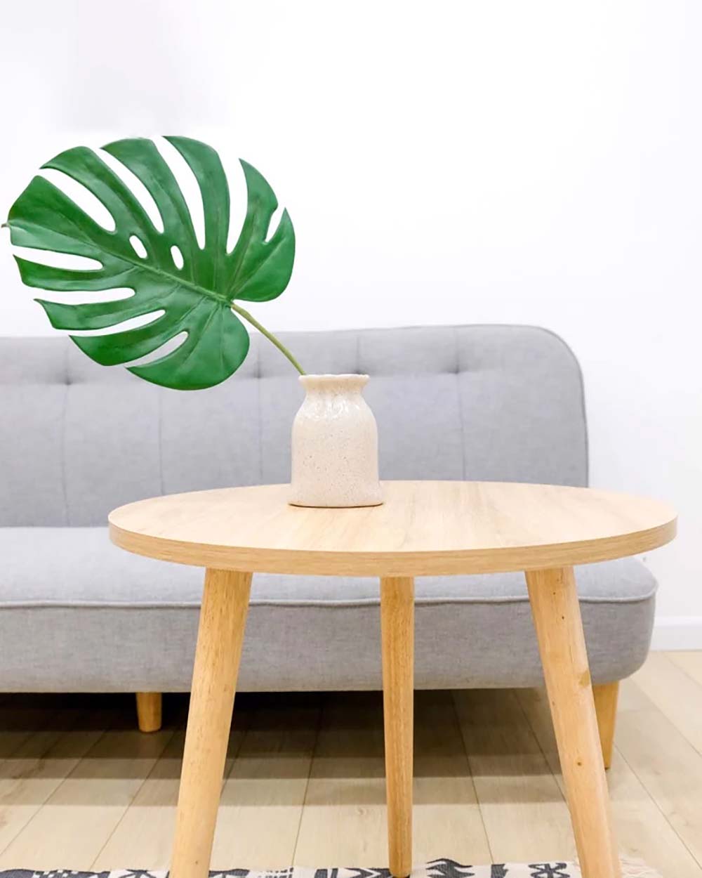 Bàn Trà Bee Màu Nâu Tự Nhiên 2